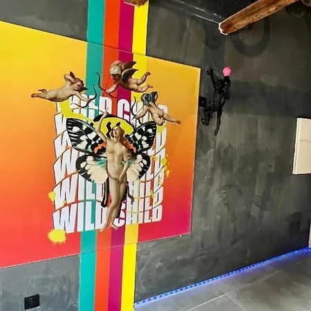 Capsule Art Déco - Jacuzzi - Netflix - Cinéma - Arcade De Jeux&nintendo Switch - 2 - Filet Suspendu Apartamento